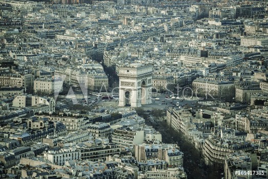 Picture of The Arc de Triomphe Paris France